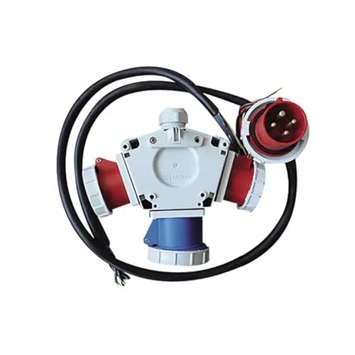 KKCZOFMJ Multifunktionale Kombination Industriestecker und Steckdose 3P4P5P Wasserdicht Elektrischer Stecker Flexibles Set 220V 380V (NS1605) von KKCZOFMJ