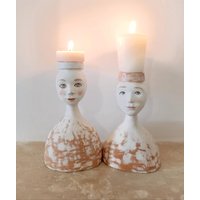 Original Handgefertigter Keramik Teelichthalter Weiß Teelicht Skulptur Büste Ton Chic Decor Interior Boho Winter Advent Kunst Weihnachtsgeschenk Original Handgefertigter Keramik Teelichthalter Weiß Teelicht Skulptur Büste Ton Chic Decor Interior Boho Winter Advent Kunst Weihnachtsgeschenk von KKContemporary