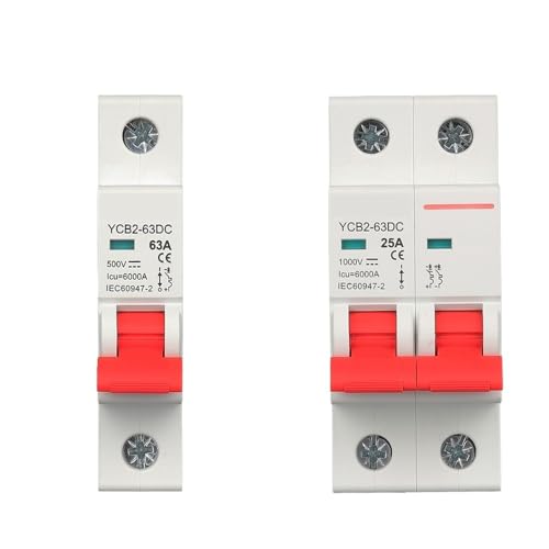 1P 2P DC 1000V Solar Mini Circuit Breaker 3A 6A 10A 16A 20A 25A 32A 40A 50A 63A DC MCB for PV System(1,40A) von KKDDIHMTR
