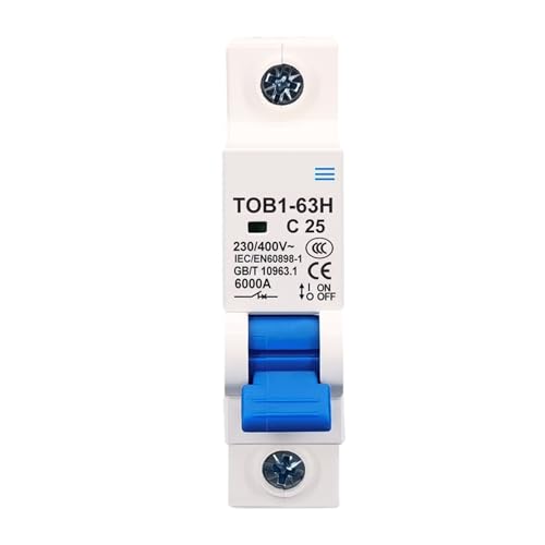 1P AC MCB TOB1-63 C type 230/400V~ 50HZ/60HZ Mini Circuit breaker 3A 6A 10A 16A 20A 25A 32A 40A 50A 63A(1P 16A) von KKDDIHMTR