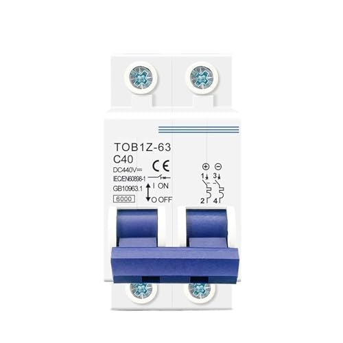 2P DC MCB 6KA 440V Mini Circuit Breaker 3A 6A 10A 16A 20A 25A 32A 40A 50A 63A(16a) von KKDDIHMTR