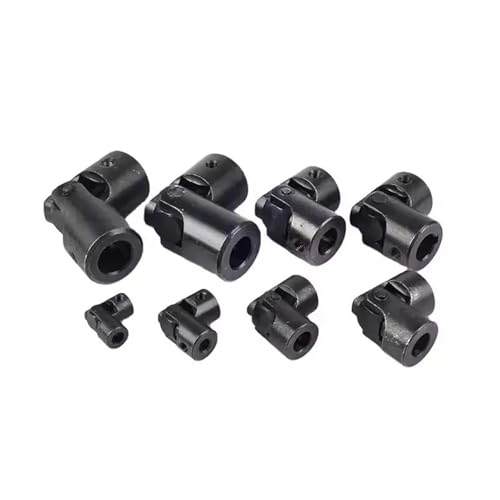 2pc 14x28x70mm Single Universal Joint Shaft Coupling Motor Connector DIY Steering U-joint Steel Shaft Joint Coupler For CNC Part(1pc 14x28x70 no key) von KKDDIHMTR