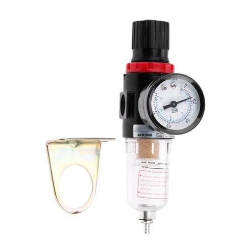 2pcs Afr-2000 1/4 Pneumatic Filters AFR2000 Filter For Air Compressor Moisture Separator Pressure Regulator Oil Water separators Unit(Copper filter) von KKDDIHMTR