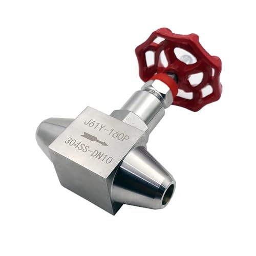 304 Stainless Steel Needle Valve J61Y-160P Welded High Pressure Globe Valve(3/4") von KKDDIHMTR