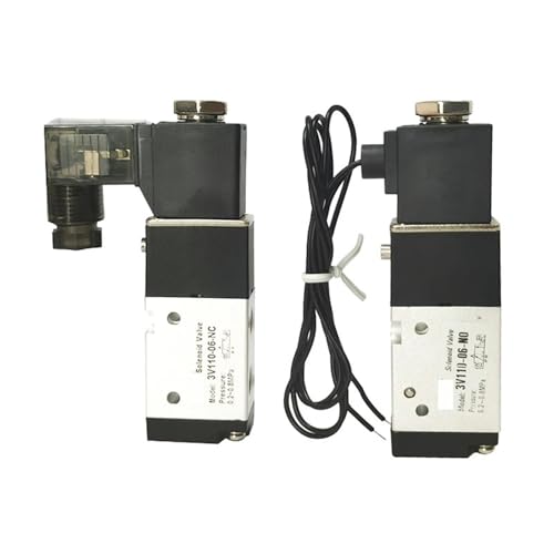 3V110-06 3V110-06-NO Solenoid Air Valve 3Port 2 Position 1/8" Normal Closed Valvula Neumatico,Valves pneumatica DC12V DC24V AC(3V110-06-NC-G-PC6-01,AC110V) von KKDDIHMTR