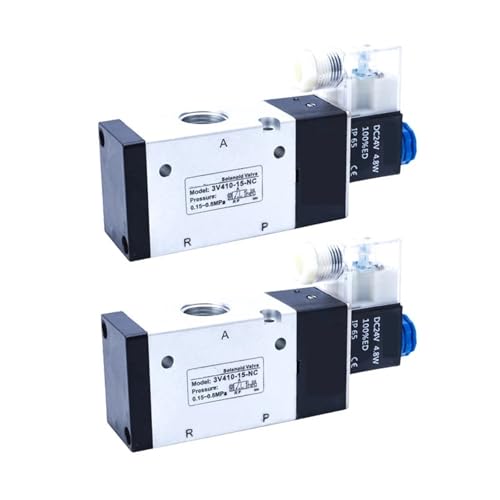 3V410-15-NC 3V410-15-NC 3/2 way Pneumatic Solenoid Valve AC220V DC24V DC12V AC110V AC24V Normally Closed Open valves(3V410-15-NO,DC24V) von KKDDIHMTR