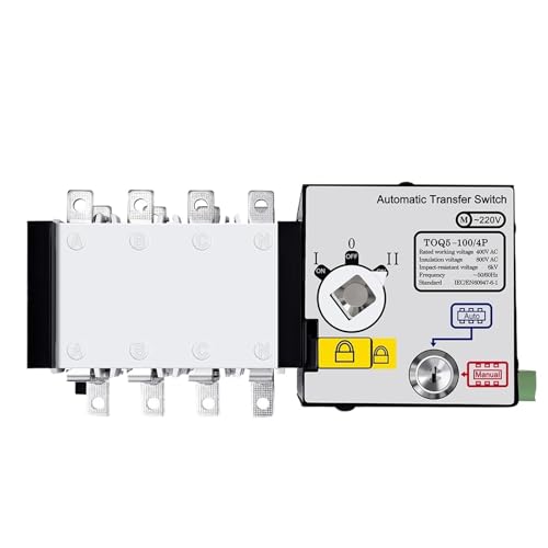 4P 100A ATS PC Class Automatic Transfer Switch Electrical Selector Switches AC 400V Auto or Manual 2 input 1 output 4P 100A ATS PC Class Automatic Transfer Switch Electrical Selector Switches AC 400V Auto or Manual 2 input 1 output von KKDDIHMTR