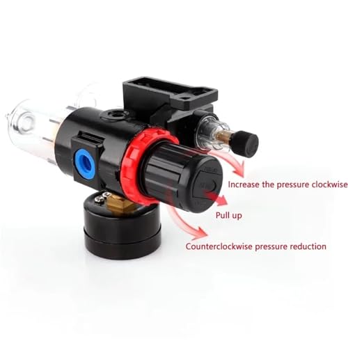 AFC2000 AFR2000 + AL2000 G1/4 air compressor oil and water separator air filter is used to reduce the pressure valve regulator(AFC w (PC10-02x2),20 Sets) von KKDDIHMTR