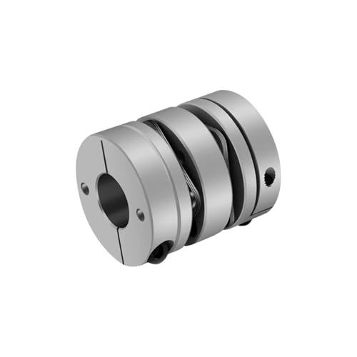 Aluminum alloy D20L30 double diaphragm coupling elastic connector D20mm L30mm ball screw step servo motor encoder computer(5x8) von KKDDIHMTR