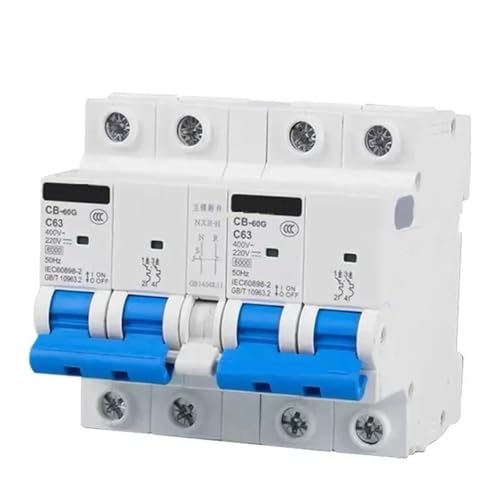 CB-60A DC Electric Vehicle Solar Energy Dual Power Manual Transfer Switch Circuit Breaker AC 220V 380V 400V MCB 50A 63A(50A) von KKDDIHMTR