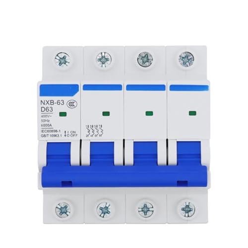D-type 4P MBC 1A 2A 3A 4A 6A 10A 16A 20A 25A 32A 40A 50A 63A DZ47 NXB-D63 Circuit breaker Air switch MCB(D40A) von KKDDIHMTR
