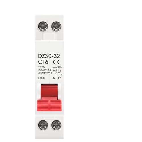 DZ30-32 DPN 1P+N Mini Circuit Breaker MCB 6A 10A 16A 20A 25A 32A Din Rail Mounting Cutout Miniature Household Air Switch(20A) von KKDDIHMTR