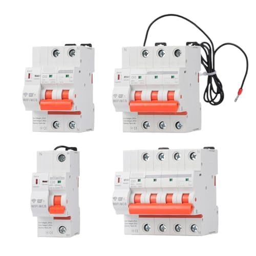 Din Rail Tuya WIFI Circuit Breaker Timer Remote Control APP Smart Automatic Intelligent Interruptor WIFI Switch MCB(2P,63A) von KKDDIHMTR