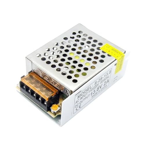 KKDDIHMTR 13.8V 15V 18V Switching Power Supply 110V 220V AC to DC Regulated Transformer 28W 30W 18W Voltage Stabilized Source(13.8V 2A 28W) von KKDDIHMTR