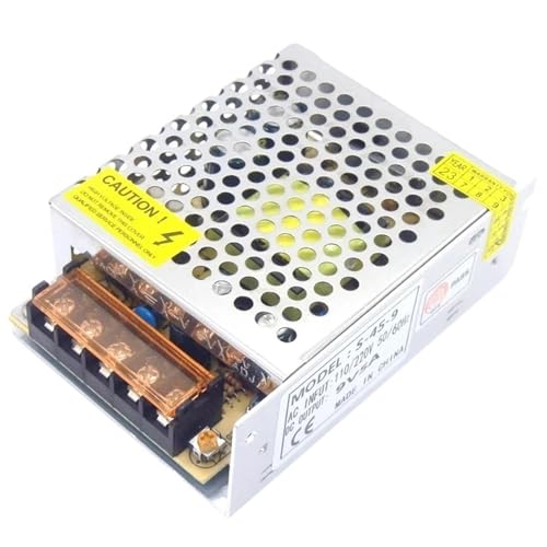 KKDDIHMTR Universal 9V 5A 45W Regulated Switching Power Supply Voltage Transformer 110V 220V AC to DC Power Source SMPS for CNC KKDDIHMTR Universal 9V 5A 45W Regulated Switching Power Supply Voltage Transformer 110V 220V AC to DC Power Source SMPS for CNC von KKDDIHMTR