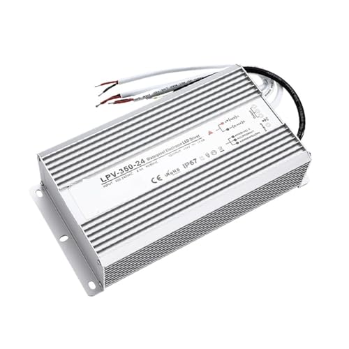 KKDDIHMTR Waterproof Switching Power Supply LPV 300W 350W AC-DC 12V 24V 36V 48V IP67 Constant Voltage LED Driver Lighting Transformer SMPS(300W 36V 8.3A) von KKDDIHMTR