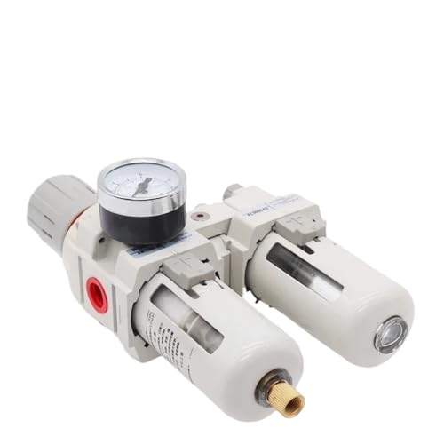 Metallic AC2010-02 AC3010-03 AC4010-04 Pneumatic Pressure Regulator Oil Water Separator Manual Drainage Compressor Air Filter.(AC4010-04D) von KKDDIHMTR