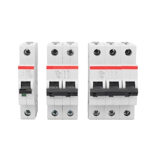 Miniature Circuit Breaker S200 Series C Type 1P 2P 3P 4P 1A 2A 3A 4A 6A 10A 16A 20A 25A 32A 40A 50A 63A 80A 100A(S201 1P,4A) von KKDDIHMTR