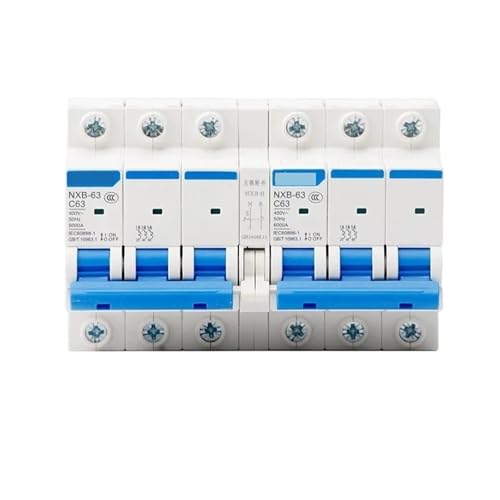 NXB-63 3P 32A 40A 63A MTS Dual Power Manual Transfer Switch Circuit Breaker MCB 50HZ/60HZ 400V~(16a) von KKDDIHMTR
