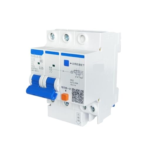 NXBLE-32 Residual current operated circuit breaker RCBO 6KA type C 2P 30mA 230 V 240V 50HZ 6A 10A 16A 20A 25A 32A(6A) von KKDDIHMTR