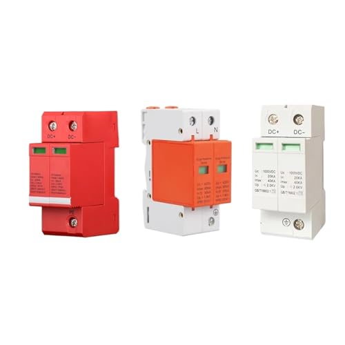 Photovoltaic Power Surge Protector Surge Protective Device Arrester AC 220V 230V 380V 400V 3/4 Pole Surge voltage protection(4P,AC420V 20-40KA) von KKDDIHMTR