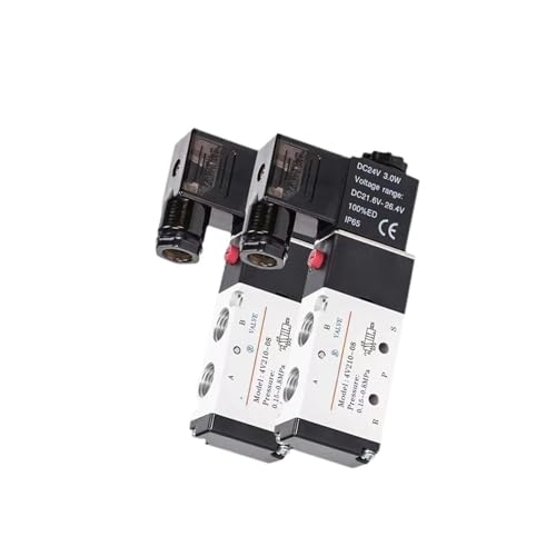 1 stücke 4V210-08 4V310-10 4V410-15 Pneumatische Elektrische Magnetventil Wegeventil Magnetventil 24V 220V(4V430C-15,DC24V) von KKHCMZPI
