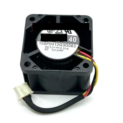 KKHCMZPI 109P0412G3D083 DC 12V 0,31A 40x40x28mm 3-Draht Server Lüfter KKHCMZPI 109P0412G3D083 DC 12V 0,31A 40x40x28mm 3-Draht Server Lüfter von KKHCMZPI