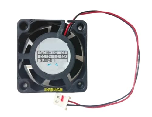 KKHCMZPI 4015 G4015M12D CS DC12V 0,130A 4CM 2-Leiter-Lüfter von KKHCMZPI