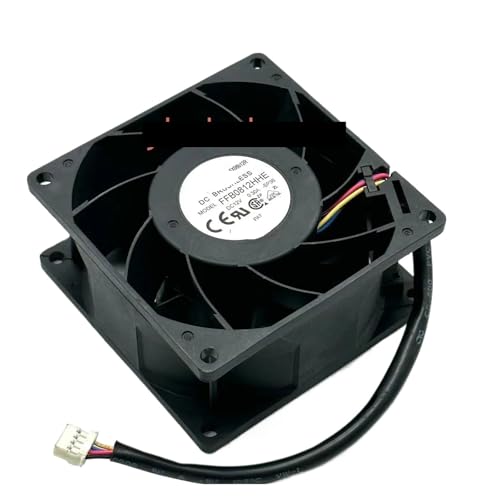 KKHCMZPI FFB0812HHE SP36 DC 12V 0,30A 80x80x38mm 4-Draht Server-Lüfter KKHCMZPI FFB0812HHE SP36 DC 12V 0,30A 80x80x38mm 4-Draht Server-Lüfter von KKHCMZPI