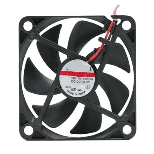 KKHCMZPI HA60151V4-E01C-999 12V 0,6W 6015 2-Leiter-Wechselrichterlüfter von KKHCMZPI