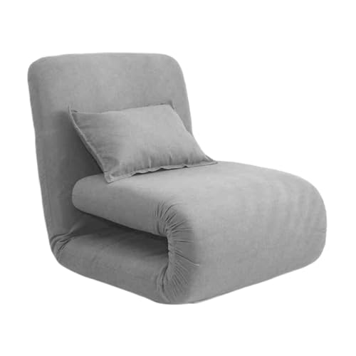 KKJPL Bodenstuhl Mit Rückenlehne, Bequemes Klappsofa, Ergonomisch Gepolstertes Schlafbett, 3 Verstellbare Positionen, for Schlafzimmer Und Wohnzimmer(Color1) von KKJPL