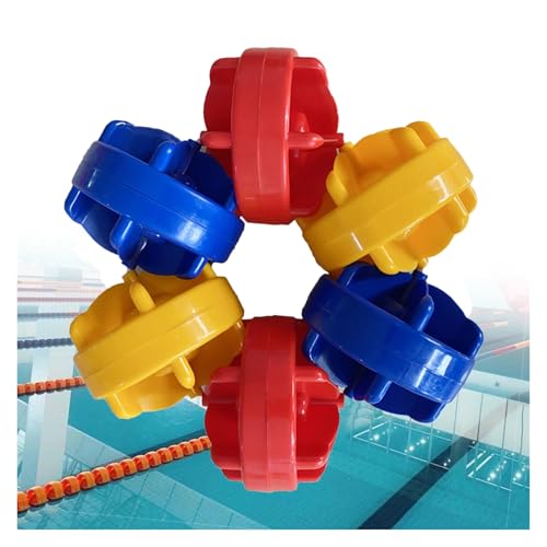 KKJPL Schwimmleine for Pool-Sicherheitstrennseil, Oberirdisches Pool-Sicherheitsseil for Schwimmclubs In Flachen Und Tiefen Wasserbereichen(Nylon,1m/3.3ft) von KKJPL