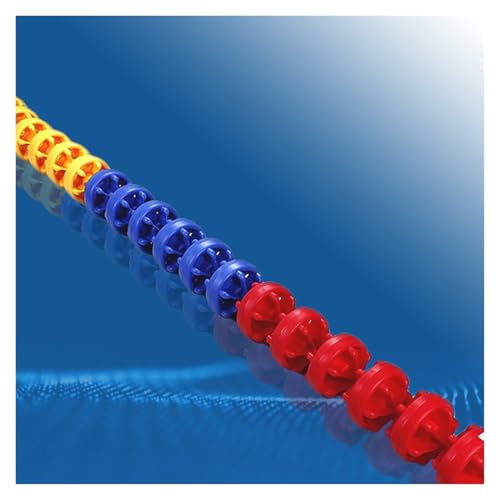 KKJPL Sicherungsseil Mit Boje, Vorinstallierter Flachwasserteiler, Einfache Montage - Geeignet for Innen- Und Außenpools Zur Trennung Von Tiefem Und Flachem Wasser(Nylon,1m/3.3ft) von KKJPL