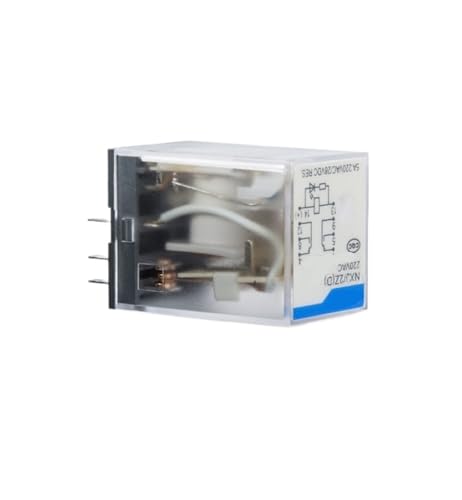 Kleines Zwischenrelais NXJ/2ZH4Z(D) 8-poliges 14-poliges elektromagnetisches Relais DC12V24V220V(Xiaobajia NXJ 2Z D,AC110V) von KKKLMMTT