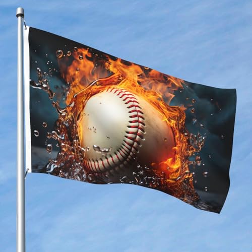 15,7 x 2,4 m große Flagge, doppelseitig, lebendige Gartenflaggen, Feuer-Wasser, Baseball-Banner, Willkommens-Banner mit Messingösen, Dekoration, Fotohintergrund für Hof, Veranda, Rasen 15,7 x 2,4 m große Flagge, doppelseitig, lebendige Gartenflaggen, Feuer-Wasser, Baseball-Banner, Willkommens-Banner mit Messingösen, Dekoration, Fotohintergrund für Hof, Veranda, Rasen von KKLWEGU