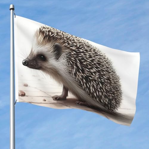 15,7 x 2,4 m große Flagge, doppelseitig, lebendige Gartenflaggen, Igel-Banner, Willkommensbanner mit Messingösen, Dekoration, Fotohintergrund für Hof, Veranda, Rasen 15,7 x 2,4 m große Flagge, doppelseitig, lebendige Gartenflaggen, Igel-Banner, Willkommensbanner mit Messingösen, Dekoration, Fotohintergrund für Hof, Veranda, Rasen von KKLWEGU