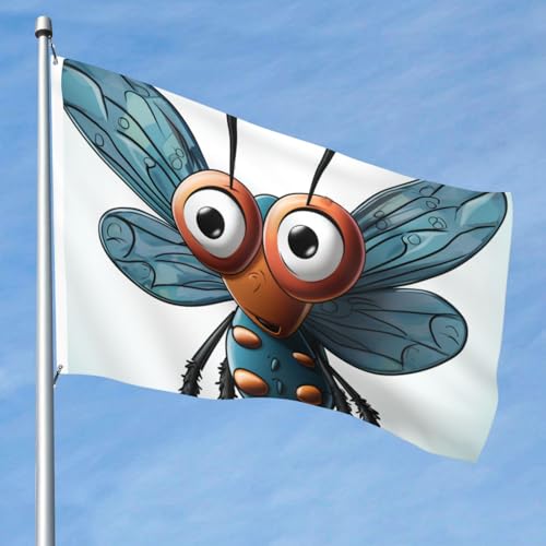 15,7 x 2,4 m große Flagge, doppelseitig, lebendige Gartenflaggen, Insektenflügel, Augen, Banner, Willkommensbanner mit Messingösen, Dekoration, Fotohintergrund für Hof, Veranda, Rasen 15,7 x 2,4 m große Flagge, doppelseitig, lebendige Gartenflaggen, Insektenflügel, Augen, Banner, Willkommensbanner mit Messingösen, Dekoration, Fotohintergrund für Hof, Veranda, Rasen von KKLWEGU