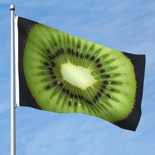15,7 x 2,4 m große Flagge, doppelseitig, lebendige Gartenflaggen, Kiwi-Scheiben-Banner, Willkommensbanner mit Messingösen, Dekoration, Fotohintergrund für Hof, Veranda, Rasen 15,7 x 2,4 m große Flagge, doppelseitig, lebendige Gartenflaggen, Kiwi-Scheiben-Banner, Willkommensbanner mit Messingösen, Dekoration, Fotohintergrund für Hof, Veranda, Rasen von KKLWEGU