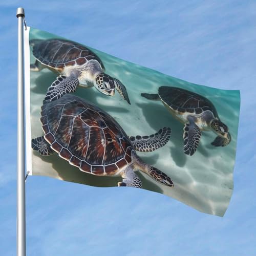 15,7 x 2,4 m große Flagge, doppelseitig, lebendige Gartenflaggen, Meeresschildkröten, Banner, Willkommensbanner mit Messingösen, Dekoration, Fotohintergrund für Hof, Veranda, Rasen 15,7 x 2,4 m große Flagge, doppelseitig, lebendige Gartenflaggen, Meeresschildkröten, Banner, Willkommensbanner mit Messingösen, Dekoration, Fotohintergrund für Hof, Veranda, Rasen von KKLWEGU