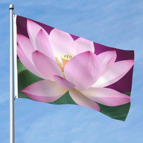 15,7 x 2,4 m große Flagge, doppelseitig, lebendige Gartenflaggen, asiatische Lotusblume, Banner, Willkommensbanner mit Messingösen, Dekoration, Fotohintergrund für Hof, Veranda, Rasen 15,7 x 2,4 m große Flagge, doppelseitig, lebendige Gartenflaggen, asiatische Lotusblume, Banner, Willkommensbanner mit Messingösen, Dekoration, Fotohintergrund für Hof, Veranda, Rasen von KKLWEGU