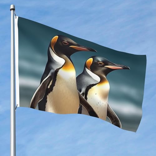 15,7 x 2,4 m große Flagge, doppelseitige lebendige Gartenflaggen, stilvolle Tier-Pinguin-Banner, Willkommensbanner mit Messingösen, Dekoration, Fotohintergrund für Hof, Veranda, Rasen 15,7 x 2,4 m große Flagge, doppelseitige lebendige Gartenflaggen, stilvolle Tier-Pinguin-Banner, Willkommensbanner mit Messingösen, Dekoration, Fotohintergrund für Hof, Veranda, Rasen von KKLWEGU