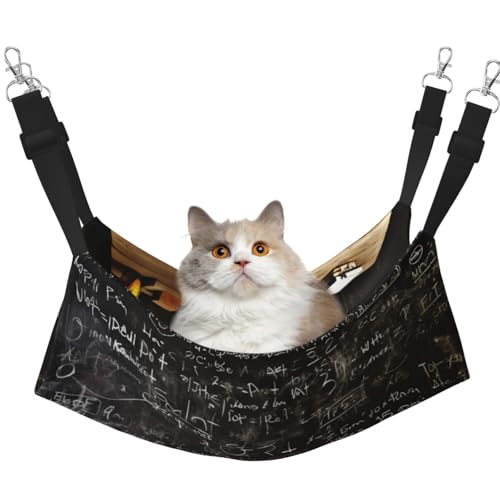KKLWEGU Tafel Tapete Katze Hängematte Sommer Atmungsaktiv Hängende Haustier Käfig Hängematte Bett Verstellbare Weiche Schlafhängematte für Katzen Kleine Hunde Kaninchen Medium KKLWEGU Tafel Tapete Katze Hängematte Sommer Atmungsaktiv Hängende Haustier Käfig Hängematte Bett Verstellbare Weiche Schlafhängematte für Katzen Kleine Hunde Kaninchen Medium von KKLWEGU