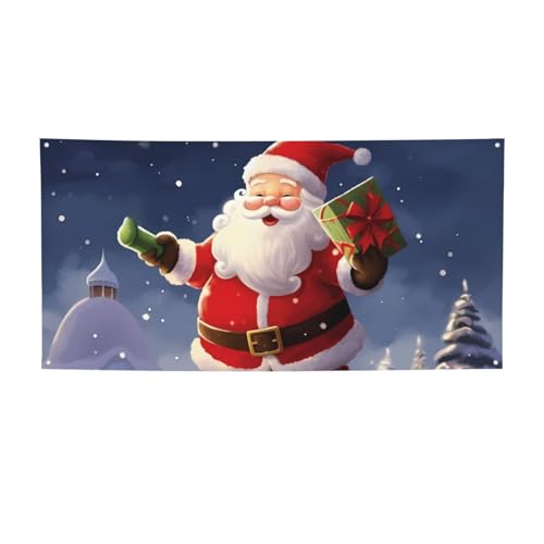 Kreatives Deko-Banner, Wandbehang, Banner, Frohe Weihnachten, Weihnachtsmann, großes Party-Banner, Schild, Poster, Party-Hintergründe für Neujahr, Abschlussfeier, Hochzeit, Geburtstag, Party Kreatives Deko-Banner, Wandbehang, Banner, Frohe Weihnachten, Weihnachtsmann, großes Party-Banner, Schild, Poster, Party-Hintergründe für Neujahr, Abschlussfeier, Hochzeit, Geburtstag, Party von KKLWEGU
