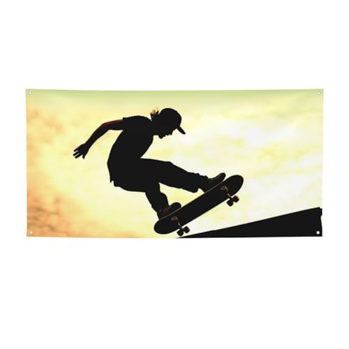 Kreatives Deko-Banner, Wandbehang, Banner, Skateboard, großes Party-Banner, Schild, Poster, Party-Hintergründe für Neujahr, Abschlussfeier, Hochzeit, Geburtstag, Party, Fotografie, klein Kreatives Deko-Banner, Wandbehang, Banner, Skateboard, großes Party-Banner, Schild, Poster, Party-Hintergründe für Neujahr, Abschlussfeier, Hochzeit, Geburtstag, Party, Fotografie, klein von KKLWEGU