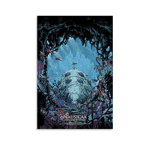 KKMM Anime Nausicaa of the Valley of the Wind Anime Art Poster Dekorative Malerei Leinwand Wand Kunst Wohnzimmer Poster Schlafzimmer Gemälde 30 x 45 cm von KKMM