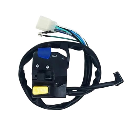 Steuerschalter für Motorradlenker 12V Universal Motorrad 22mm Lenker Control Schalter Horn Blinker Scheinwerfer Elektrische Start Kill Schalter Doppel Gas Für Suzuki Steuerschalter für Motorradlenker 12V Universal Motorrad 22mm Lenker Control Schalter Horn Blinker Scheinwerfer Elektrische Start Kill Schalter Doppel Gas Für Suzuki von KKMNAIF