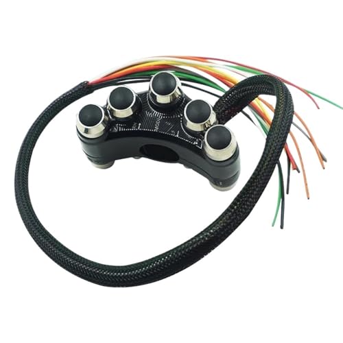 Steuerschalter für Motorradlenker 7/8 "22mm Motorrad Schalter Lenker Control Schalter Für Scheinwerfer Blinker Nebel Licht Horn ON OFF Start Kill Schalter Tasten Steuerschalter für Motorradlenker 7/8 "22mm Motorrad Schalter Lenker Control Schalter Für Scheinwerfer Blinker Nebel Licht Horn ON OFF Start Kill Schalter Tasten von KKMNAIF