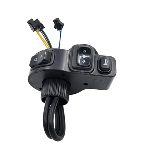 Steuerschalter für Motorradlenker Motorrad Schalter Elektrische Fahrrad Roller ATV Quad Licht Blinker Horn EIN/AUS-Taste Für 22mm Durchmesser Lenker Motorrad von KKMNAIF