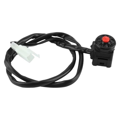Steuerschalter für Motorradlenker Universal Kill Switch Hupenknopf Stop 22mm Lenker Für Motorrad Steuerschalter für Motorradlenker Universal Kill Switch Hupenknopf Stop 22mm Lenker Für Motorrad von KKMNAIF