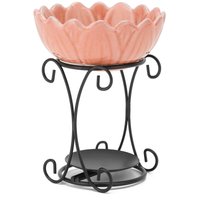 Kkmoon - Aroma -Ofen -Eisen 70 ml ätherisches Öl mit Keramikschale für Innenhäuser -Fitnessstudios Decorationpink von KKMOON